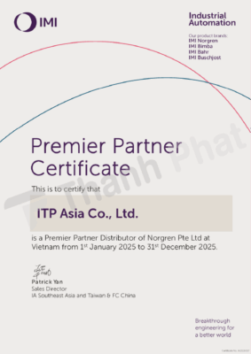 Đại lý Norgren tại Việt Nam - Thành Phát Á Châu