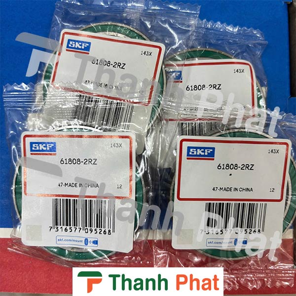 Vòng bi SKF 61808-2rz - Thành Phát Á Châu
