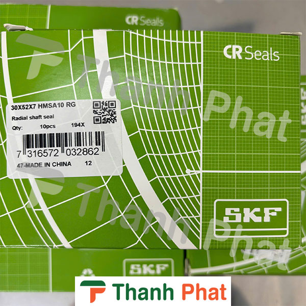 Phớt chặn dầu skf 30x52x7 hmsa10 rg