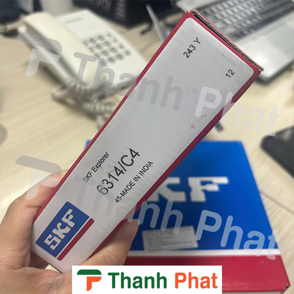 Vòng bi 6314/c4 skf