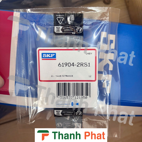 Bạc đạn SKF 61904-2RS1