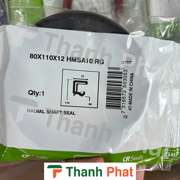 Phớt chặn dầu SKF 80X110X12 HMSA10 RG chính hãng