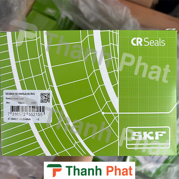 Phớt chặn dầu SKF 55X80X10 HMSA10 RG