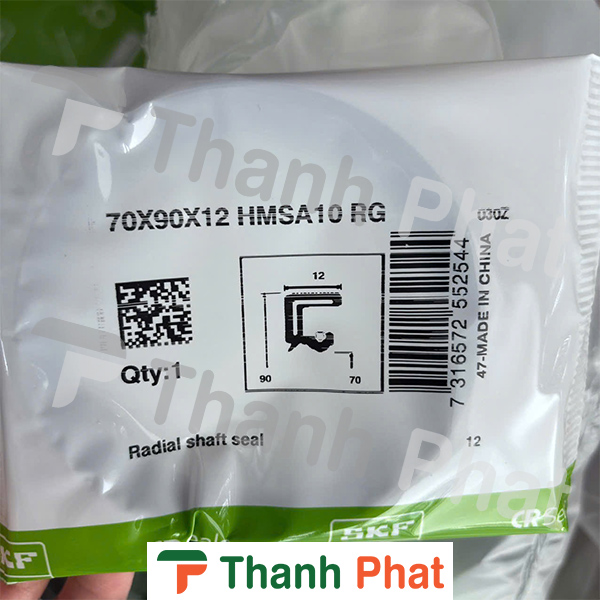 Phớt chặn dầu SKF 70X90X12 HMSA10 RG
