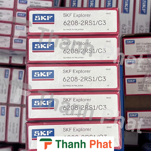 Vòng Bi SKF 6208-2RS1/C3 Chính Hãng
