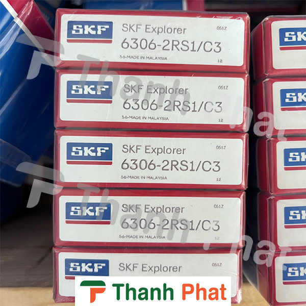 Vòng bi SKF 6306-2RS1/C3 Chính Hãng